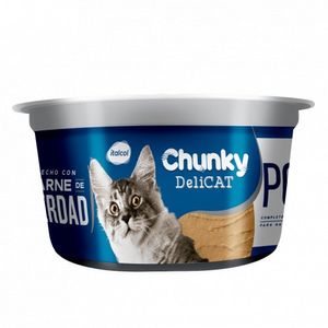 Delicat Gatos Húmedo Pollo Pote 156 g