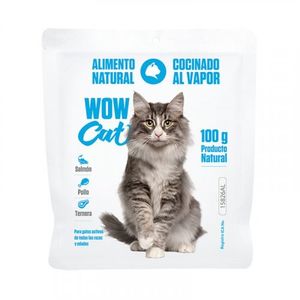 Wow Cat Alimento Cocinado Pollo x 100 g