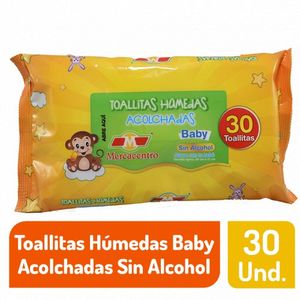 Toallitas Mercacentro Acolchadas 30 und