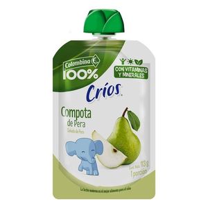 Compota Colombina Crios Pera x 113 g Doypack