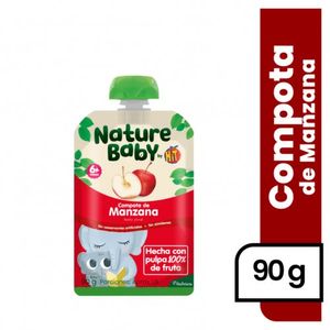 Compota Nature Baby Pouch Manzana 90 g