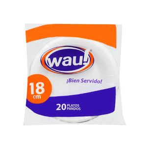 Plato Wau Pando x 20 und 18 Cm