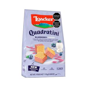 Galleta Loacker Quadrantini Blueberry Yogurt x 110 g