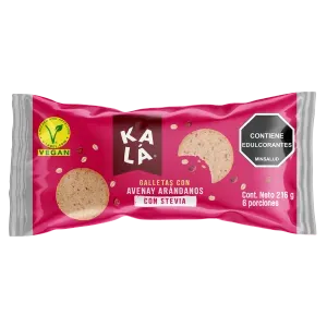 Galleta Kala Avena 6 und Arándanos x 216 g