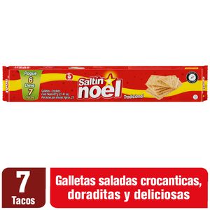 Galletas SALTÍN NOEL tradicional pague 6 lleve 7 x607 g
