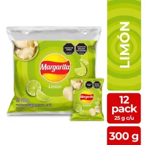 Papa Margarita Limón x 25 g Pague 10 Lleve 12 x 250 g