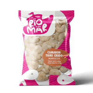 Camarón DEL RIO Y DEL MAR tigre crudo x400 g