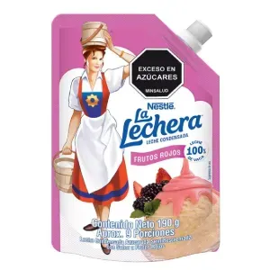 Leche Condensada La Lechera Frutos Rojos x 190 g