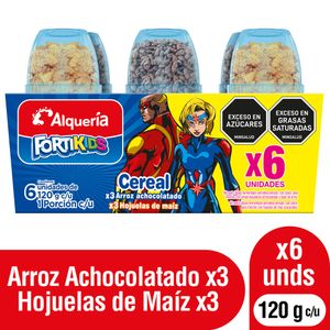 Forti Kids Cereal Azucarado-Chocolate 6 und x 120 g c/u