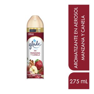 Ambientador Glade Aerosol Manzana Canela 275 ml