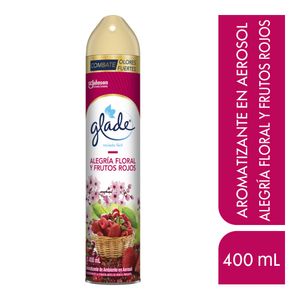 Ambientador Glade Aerosol 400 ml Alegría Floral