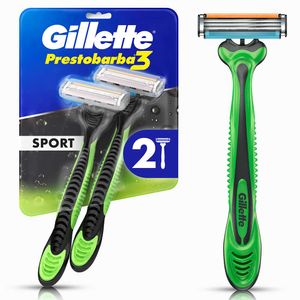 Máquina Prestobarba X 2 und Gillette Bodysense 3