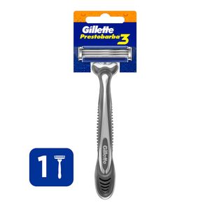 Máquina Prestobarba Gillette 3 x 1 und Hombre