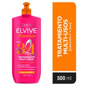 Tratamiento Elvive Dream Liso 3 en 1 x 500 ml