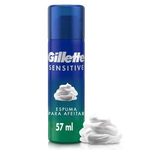 Espuma gillette Sensitive x 56 g
