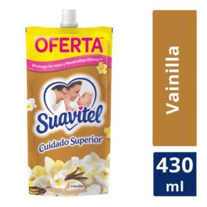 Suavizante Suavitel Cuidado Superior Vainilla 430 ml