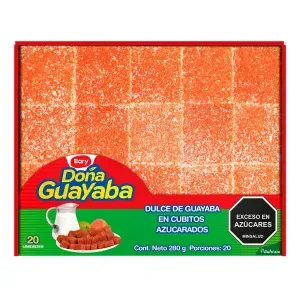Bocadillo Dona Guayaba 20 Cubitos x 280 g
