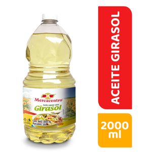 Aceite Mercacentro Girasol x 2000 ml