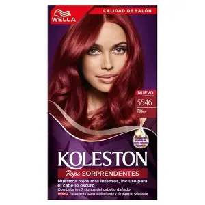 Kit Tinte Wella Koleston 5546 Rojo Exótico Caja x 70 ml
