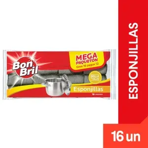 Esponjilla Bonbril Mega Paqueton Pague 12 Lleve 16 und