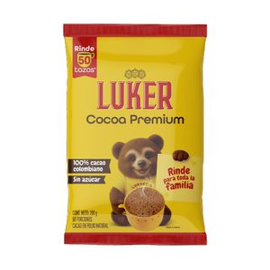 Cocoa Luker Sin Azucar x 200 g