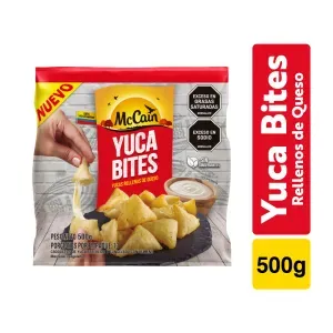Yuca Mccain Bites Queso x 500 g