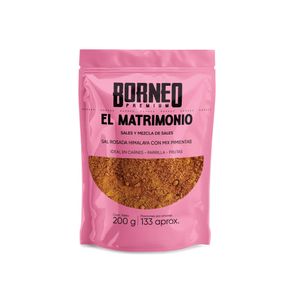 Sal Rosada Borneo Premium El Matrimonio x 200 g