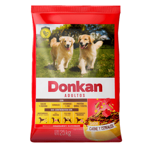 Donkan Carne Y Cereales Adulto x 25 kg