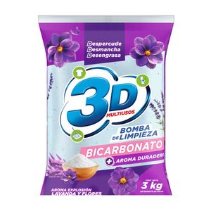 Detergente 3d Multiusos Lavanda x 3000 g