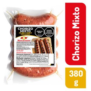 Chorizo Artesanal Mercacentro Mixto x 380 g