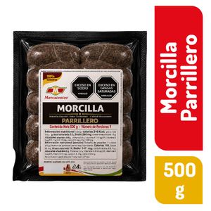 Morcilla Mercacentro Parrillero x 500 g