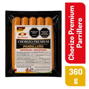 Chorizo Mercacentro Parrillero Premium x 360 g