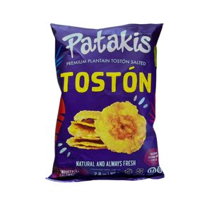 Toston De Platano Verde Patakis x 80 g