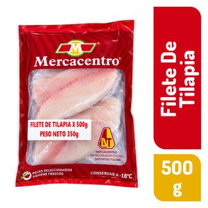 Filete De Tilapia Mercacentro x 500 g