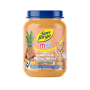 Compota San Jorge Má Frutas Mixtas x 150 g